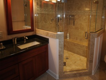 Corner Shower
